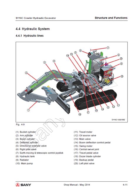 sy16c|sany sy16c parts diagram.